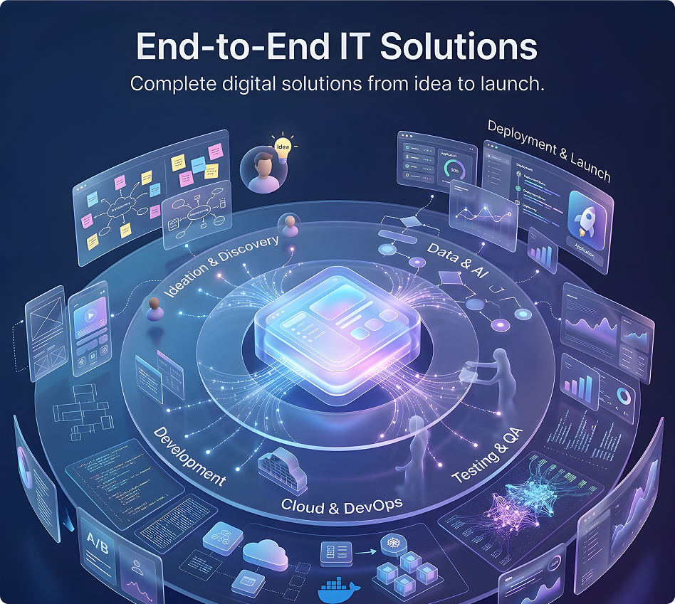 End-to-end IT solutions